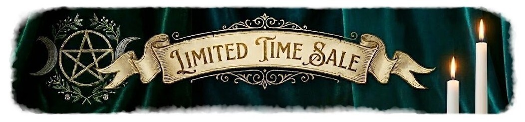Limited Time Sale for Pagan, Wiccan, Witches, Buy High Quality Items for Witchcraft Paganism and Wicca at The Best Online Witchcraft Stores Shop Discounted Witchy Supplies at Our Witch Shop