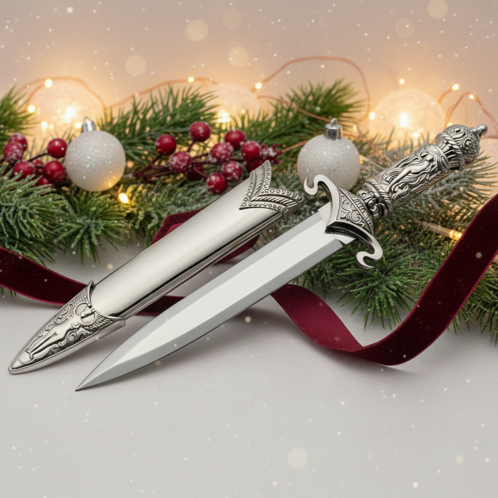 Discover the ritual tools to direct your will and inner power. Our online occult store is your destination for essential Witchcraft supplies. Start your journey with our collection of athames and ritual daggers, including bolines for herbal harvesting. We've curated black handled knives, white handled knives and ritual daggers to help you easily connect with your will, offering a powerful tools. Create your sacred space with our sacred altar tools. Whether you're new to the craft or deepening your magic, we have everything you need. Explore our diverse range of wears and a full spectrum of Witchy supplies, from Witch spell ingredients to Wiccan ritual altar tools. We are committed to providing quality Occult items to help you connect with your magic and manifest a life of intention.