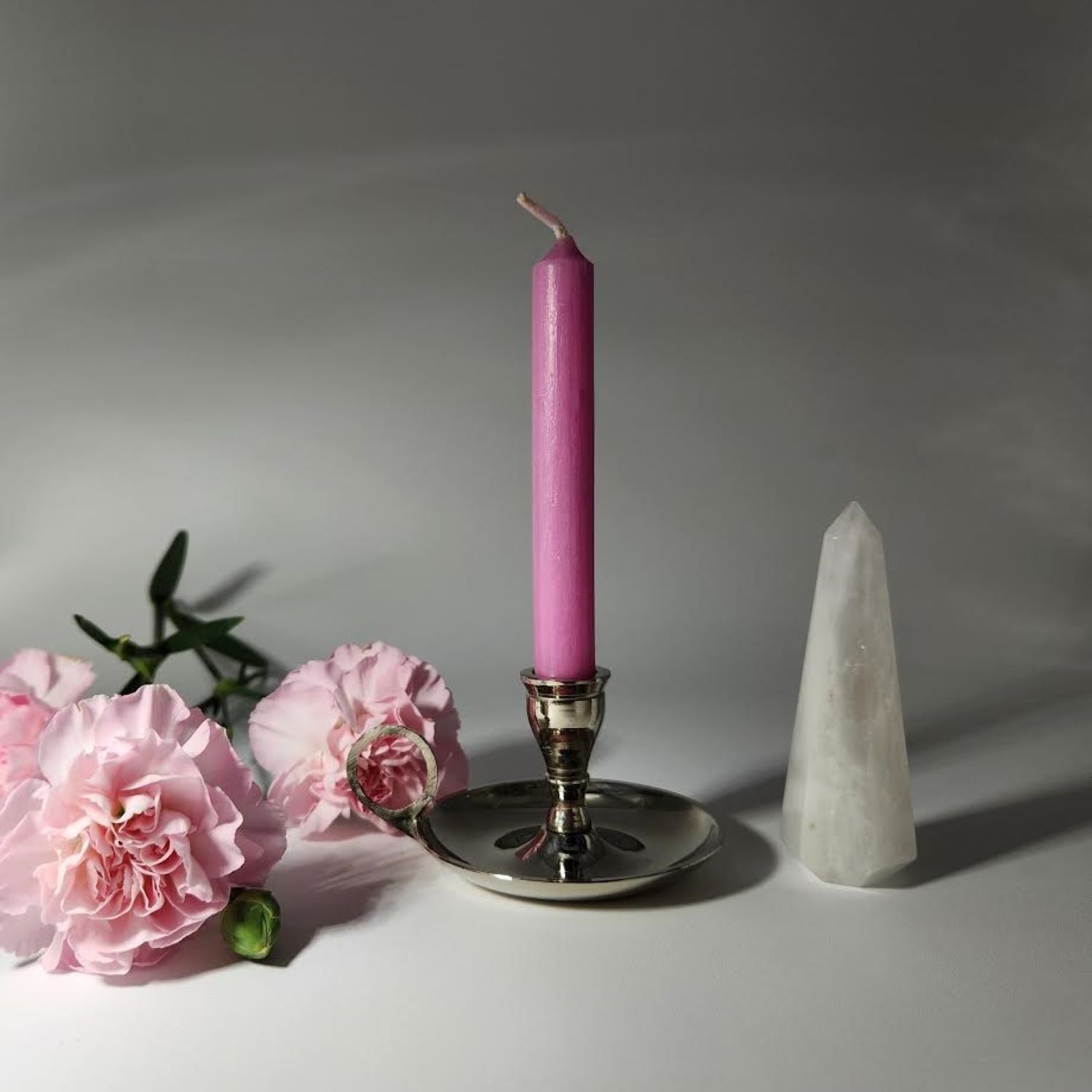 Spell Candle Holders for all your witchcraft supplies and magick practices, safe and stylish candle holders are a must. Our selection of holders is curated to support your esoteric rituals, protecting your altar while enhancing its aesthetic. Whether your style is simple or symbolic, these witch supplies are vital for a secure and focused working. Our altar tools are designed for both beginners and seasoned practitioners, ensuring your spiritual supplies are both beautiful and functional.