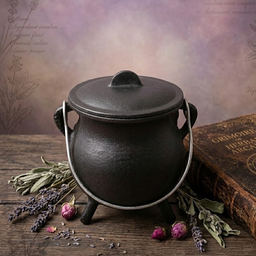 Witches Cauldrons at Moonlight Mysteries your wiccan pagan witch witchcraft store shop supplies jewelry and gifts!