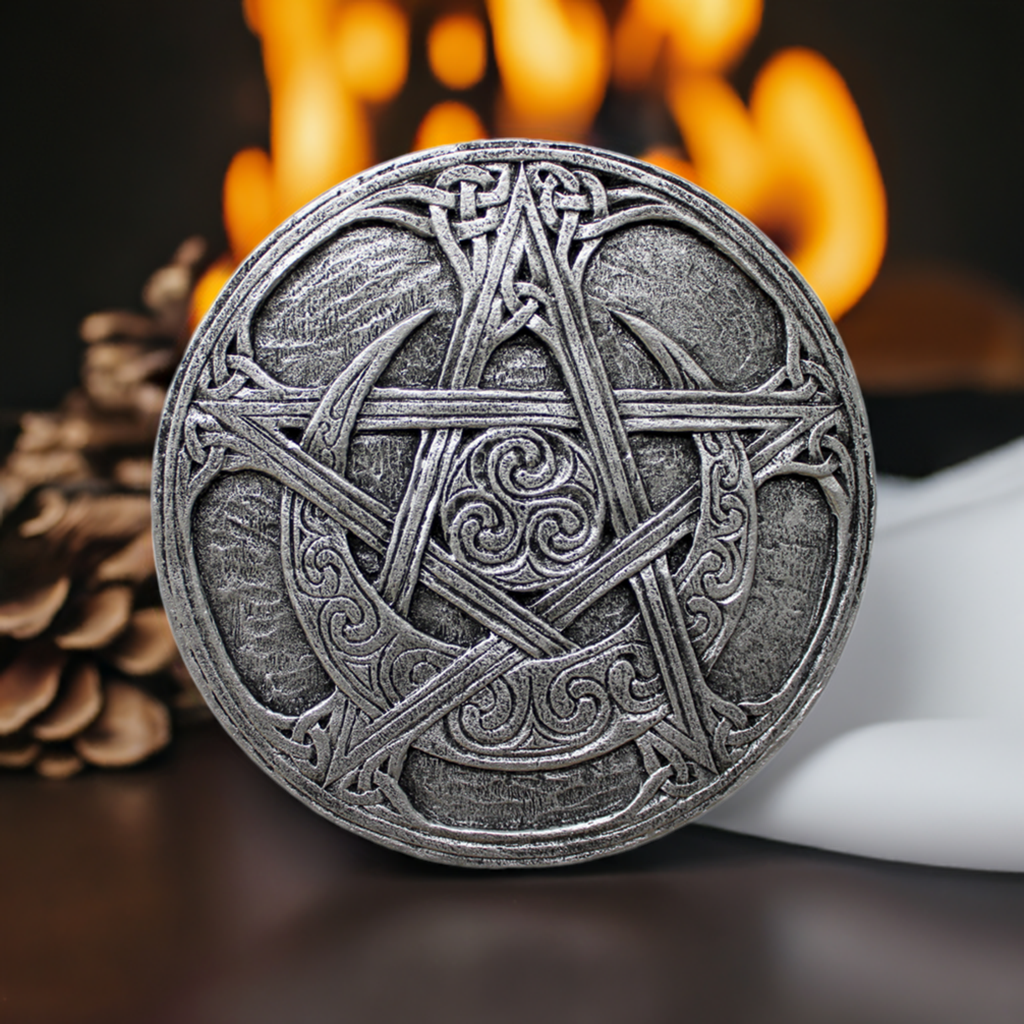 Wiccan & Pagan Yule Gifts: Celebrate the Winter Solstice at our Witch shop your source for midwinter Wiccan Yule supplies and Pagan Yule gifts. As we approach the Winter Solstice, we invite you to explore our curated collection of Yule and Yuletide presents, perfect for honoring the longest night of the year and the returning of the light. Find everything you need for a meaningful ritual and check off your Yule altar supplies checklist here! Our exclusive Yule candle colors set of green, red, and white is ideal for your sacred space. Discover unique Heathen gifts and Witchy gifts, along with beautiful sterling silver pagan jewelry and other gifts featuring Stag symbolism for the upcoming Yule celebration. Our selection of natural materials Yule presents and handmade Pagan Yule gifts are perfect for both personal reflection and thoughtful giving. Whether you are seeking Midwinter gifts or Winter Solstice gift ideas for renewal, inner peace, and reflection, our store has something special for you. Shop now!