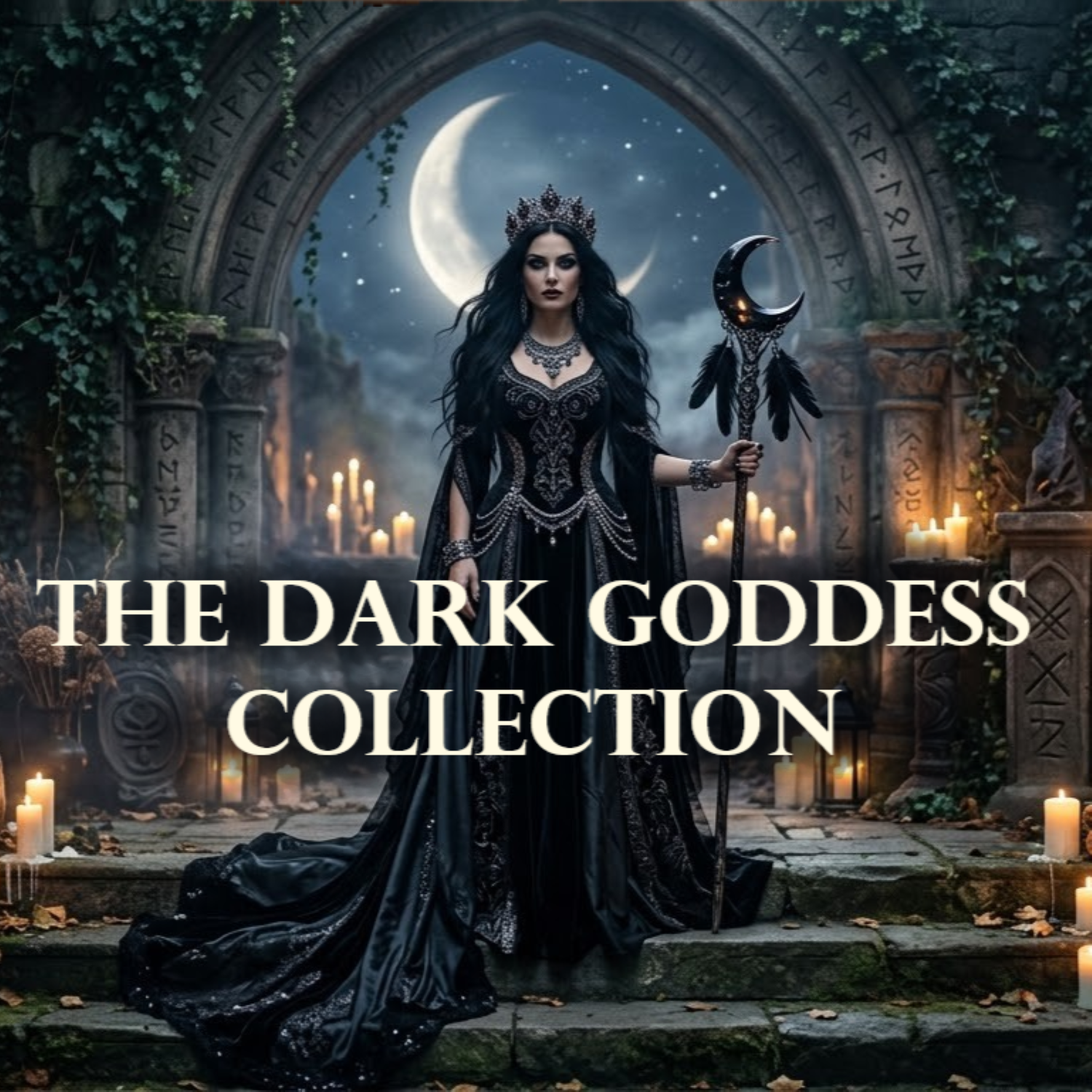 The Dark Goddess Collection: Artifacts of the Shadow Feminine She is the Crone, the Crow, and the Queen of the Night. She stands at the eternal crossroads, circles the ancient battlefield, and holds the wisdom that only the shadows can reveal. At Moonlight Mysteries—your premier witch online store for serious practitioners since 2002—the Dark Goddess collection is curated within The Vault with the reverence this path demands. We serve as a sanctuary for the devotee, offering unique Pagan jewelry, hand-forged talismans, and authentic Wicca supplies for those who recognize that true power lies in the authentic and the ancient. As a premier witch store, we invite you to practice with a trusted witchcraft online store where every piece is chosen for its Esoteric Symbolism and spiritual weight.  Within these hallowed halls, you will find Lilith jewelry and statuary honoring the sovereign goddess before the era of demonization. As an authoritative Pagan shop, we provide specialized Hecate altar tools, ritual herb mix, consecrated oils, and candles for crossroads magic and prophetic sight. Our collection also honors The Morrigan in sterling silver and bronze—the Phantom Queen and Celtic shapeshifter. For the home and altar, our selection of Pagan Wall Plaques, artisan wall art, and witchy wall decor transforms any space into a sacred temple. Whether your journey requires a dedicated Wicca shop for Wiccan altar art or a source of high-quality Wiccan home decor, our selection transcends the generic to offer pieces of lasting resonance.  Beyond the aesthetic, we are a comprehensive witchcraft supply store providing the classic witchy supplies essential for deep ritual work. Our Jewelry & Wearable Wicca Supplies and the broader dark goddess jewelry collection are designed specifically for those who live their craft daily. While The Vault houses our most rare treasures, we remain a reliable witchy store for foundational Pagan supplies and Wicca supplies, ensuring every seeker has access to essential cheap witchcraft supplies without compromising on intent. Explore our curated Lore and discover why Moonlight Mysteries is the definitive witchcraft online store for the modern practitioner. Claim the Artifacts that speak to your soul and elevate your practice.