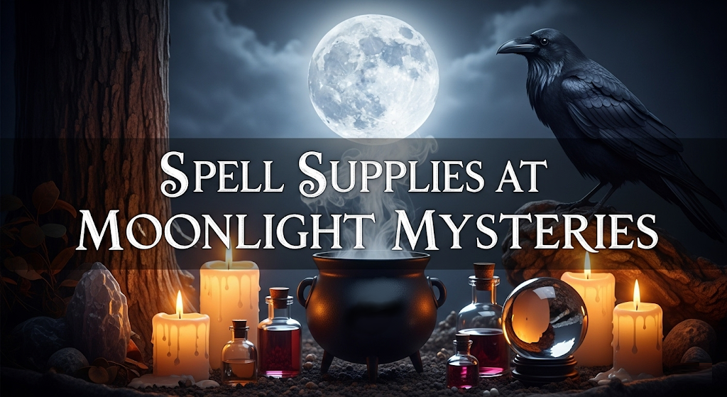 Witchcraft Supplies & Ingredients: Discover our curated collection of spell supplies, from unique tools to powerful spell ingredients. We have everything you need for Love Spells, Protection Spells, and Money Spells. Explore our unique selection of items to enhance your witchy wellness and health spells and rituals.
