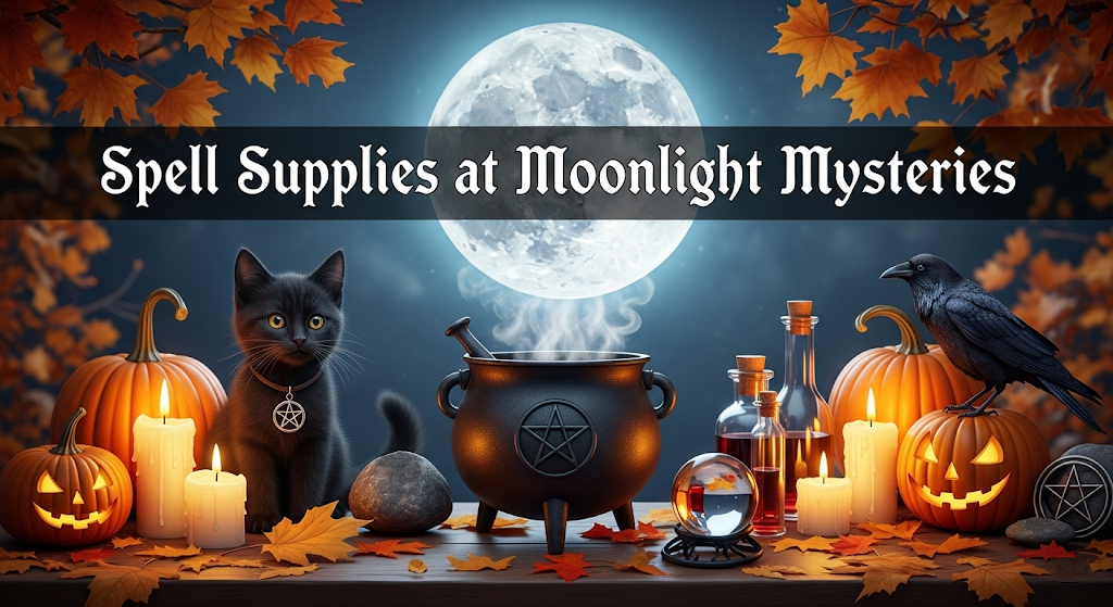 Witchcraft Supplies & Ingredients: Discover our curated collection of spell supplies, from unique tools to powerful spell ingredients. We have everything you need for Love Spells, Protection Spells, and Money Spells. Explore our unique selection of items to enhance your witchy wellness and health spells and rituals.