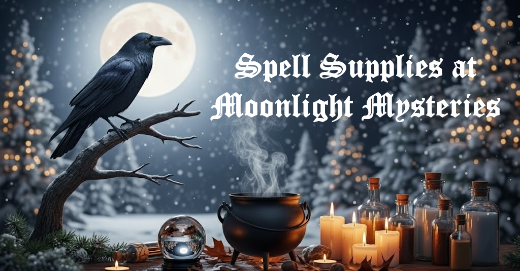Witchcraft Supplies & Ingredients: Discover our curated collection of spell supplies, from unique tools to powerful spell ingredients. We have everything you need for Love Spells, Protection Spells, and Money Spells. Explore our unique selection of items to enhance your witchy wellness and health spells and rituals.
