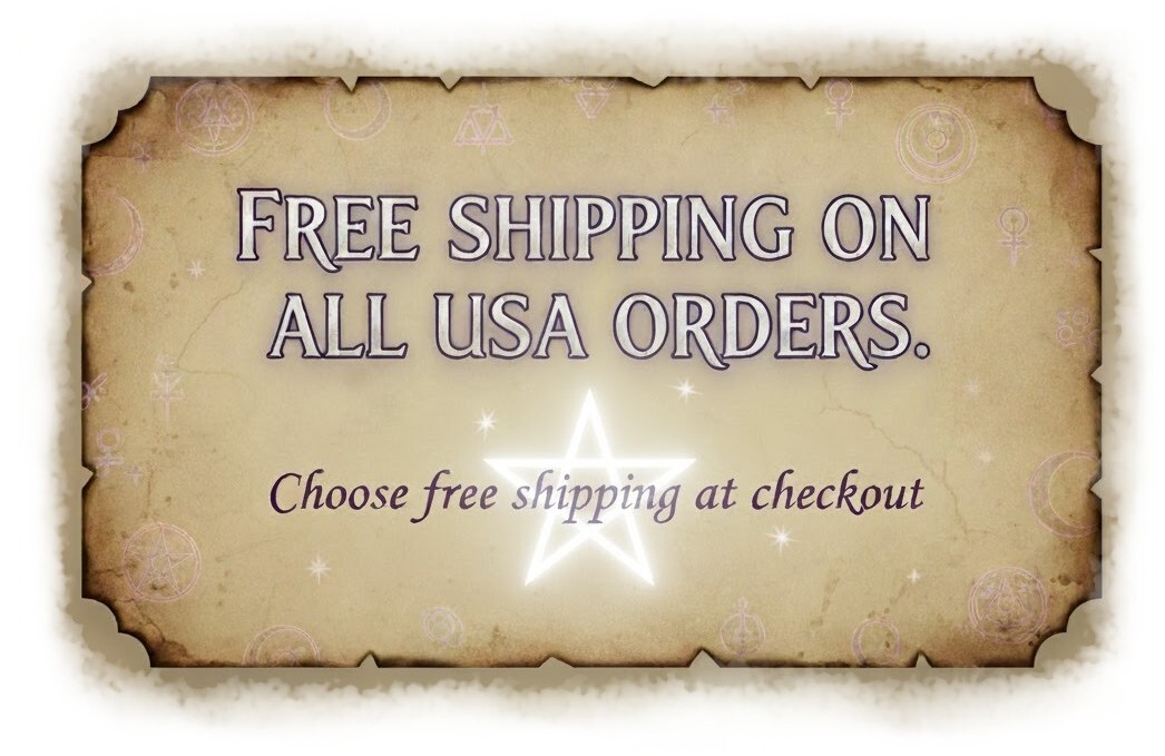 Step into a world where ancient tradition meets modern elegance at our premier Metaphysical Boutique. We invite you to indulge in a refined shopping experience where finding your sacred essentials is effortless and intentional. From the comfort of your sanctuary, explore an exquisite collection of Witchcraft Supplies and Wiccan Gifts, ranging from artisanal Pagan Jewelry to masterfully crafted Altar Tools and Ritual Supplies. Every piece in our collection is curated for the discerning practitioner, ensuring that your path is supported by only the finest quality. Enhance your craft with our Bespoken Spell Ingredients and professional-grade Magick Supplies, or find the perfect finishing touch among our Witch Accessories. Whether you are documenting your journey in a premium Book of Shadows, seeking potent Spell Jars, or browsing our intentional Apothecary, you will find that the intimate atmosphere of your favorite occult store and witchy store is now always nearby. Experience the luxury of intentionality with Free Shipping on every order, allowing you to focus entirely on your practice while we handle the rest.