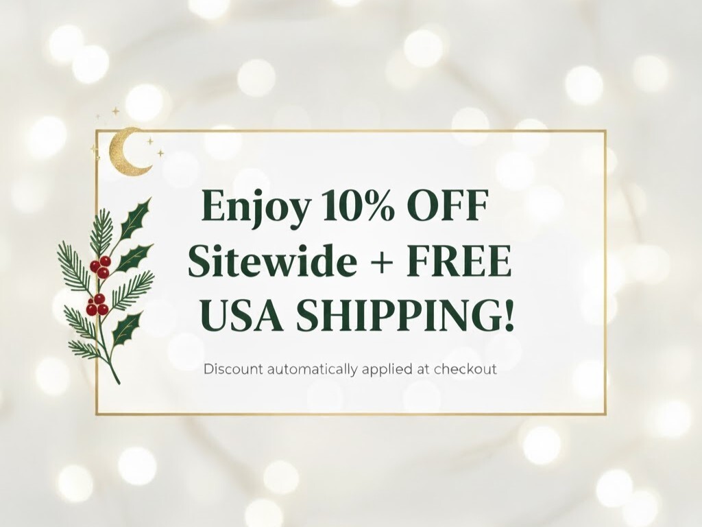Shop our witchy supply store for 10% off and free shipping on Yule gifts, including pagan jewelry, occult and Yule supplies, spiritual presents, and other essential witchcraft supplies.