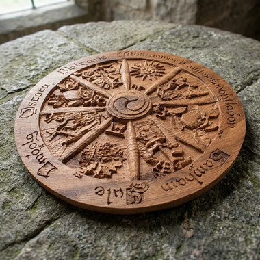 Wheel of the Year Plaque - Wiccan & Pagan Gifts | The Witch Shop a