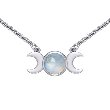 【wingbling】Starlighting Moonstone Necklace PS-TN-268-