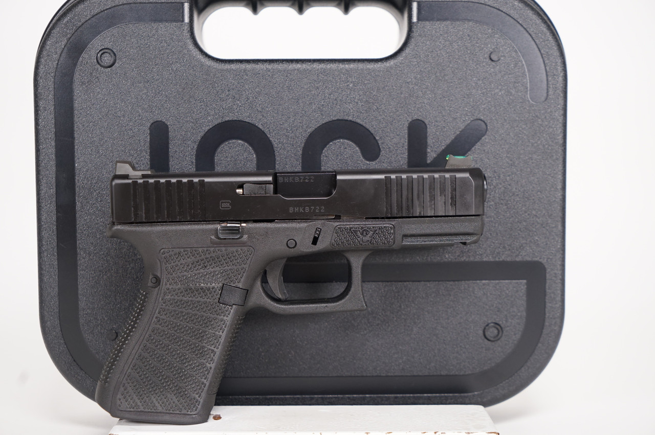 Glock 19 gen 5 9mm, with front cocking serrations