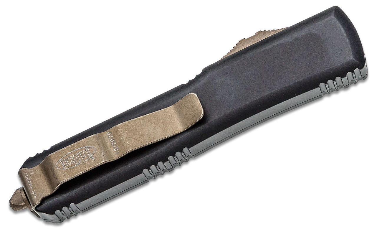 Microtech 122-13AP Ultratech Apocalyptic Bronze, BLK Handle