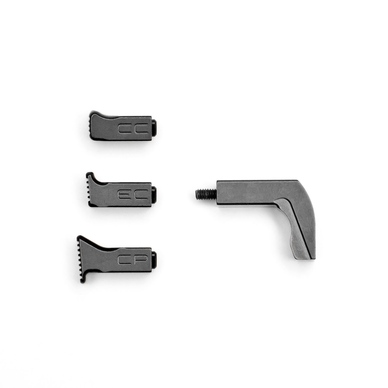NDZ Performance Magazine Release For Glock Gen 1-3 | American Flag Design, Hardcoat Black | Fits 9mm, .40, .357, .45 Models 4 thumbnail image