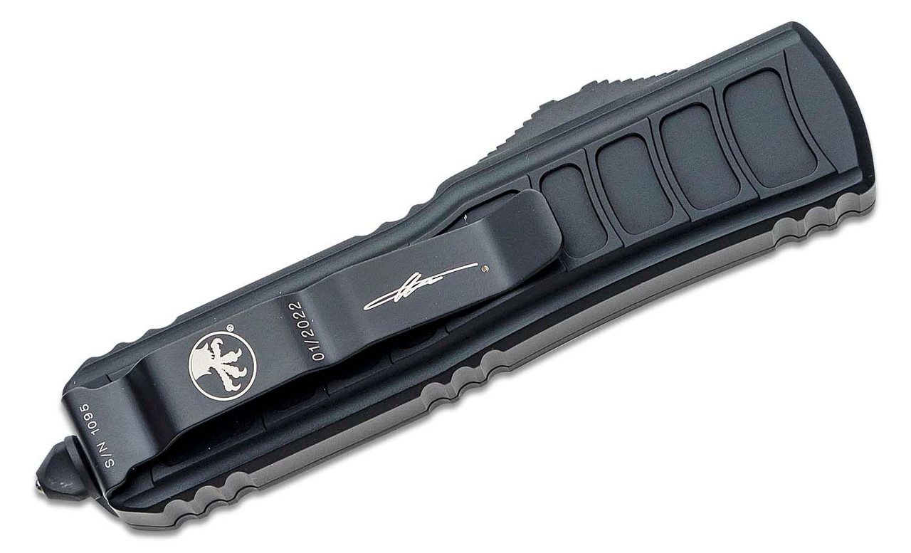 Microtech 231II-1TS Signature Series UTX-85 II Black, Black