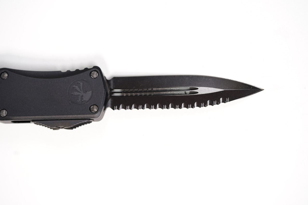 Microtech 702-3DLCTSH Signature Hera BLK DLC , BLK Handles