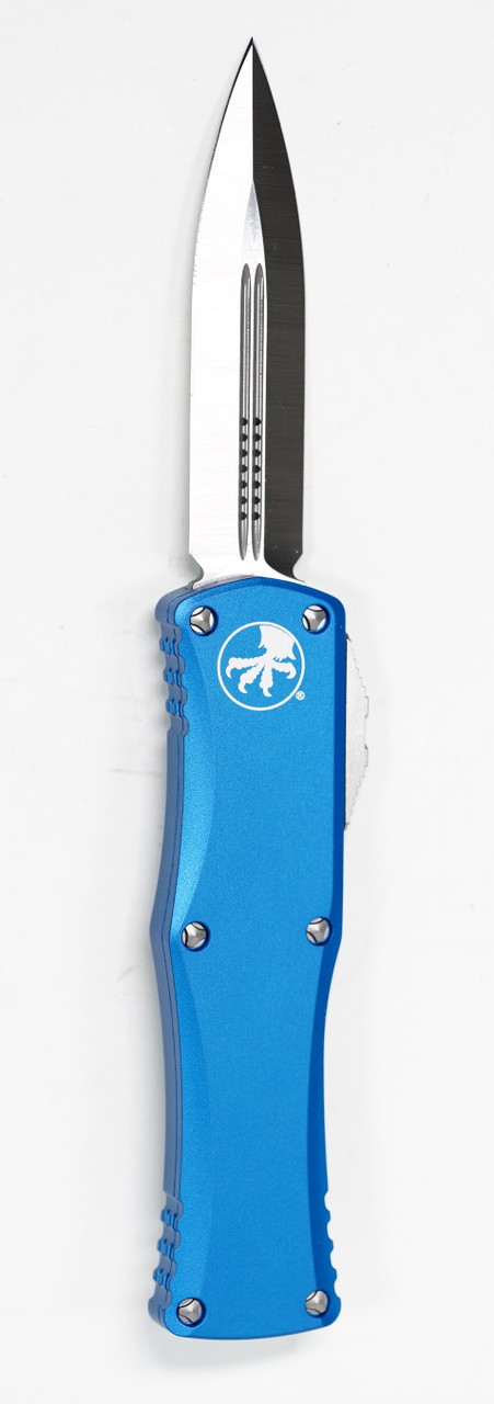 Microtech 702-4BL Hera Satin standard blade, Blue Handle