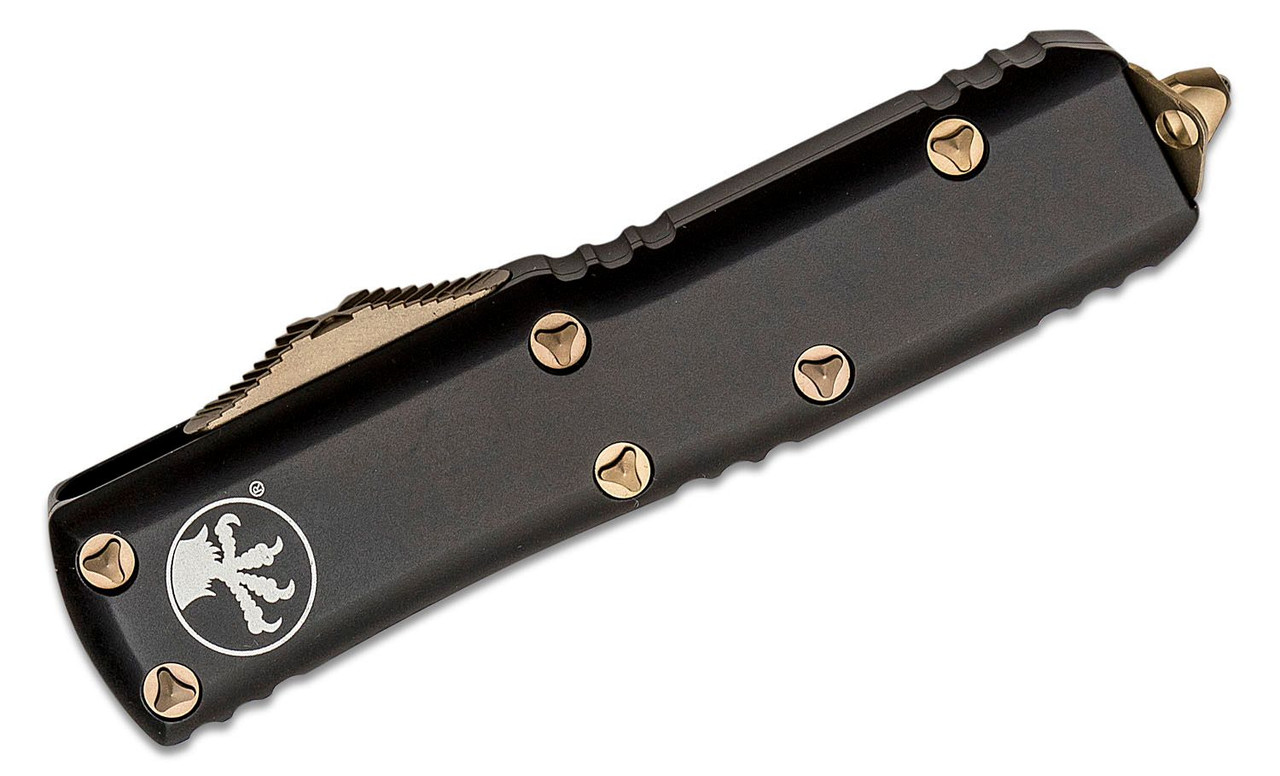 Microtech 232-15 UTX-85 Bronze, Black Handle
