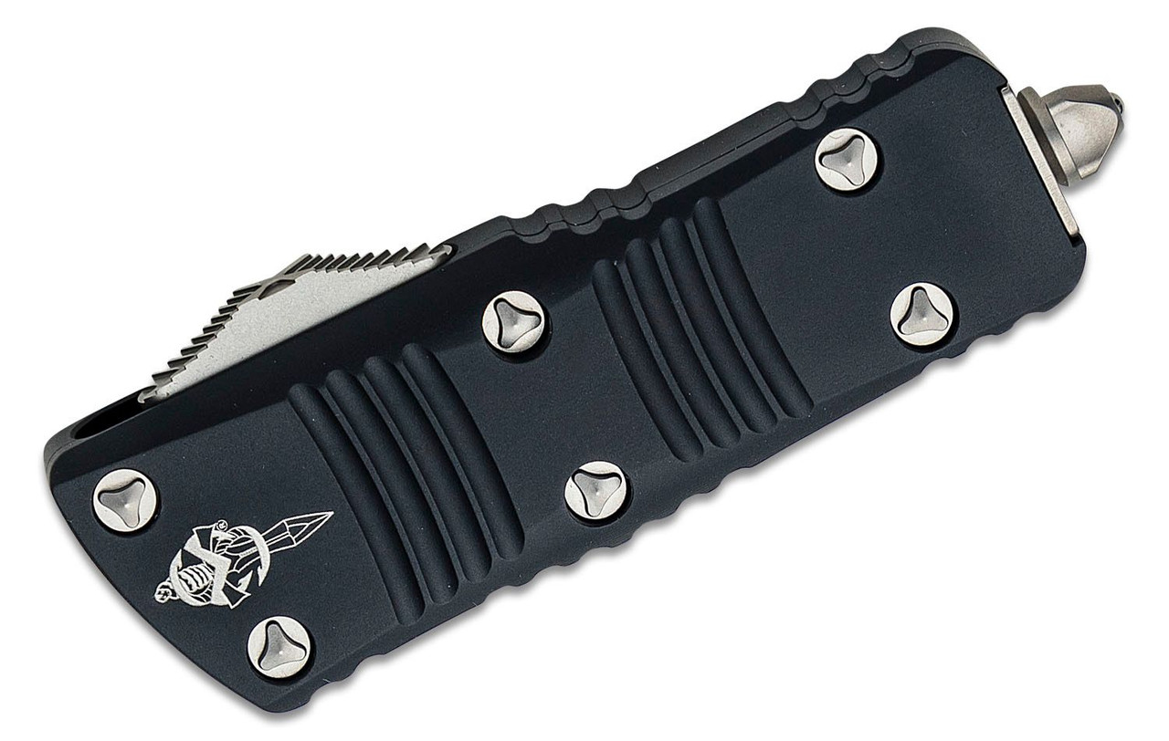 Microtech 819-10S Troodon Mini Stonewashed Hellhound Tanto