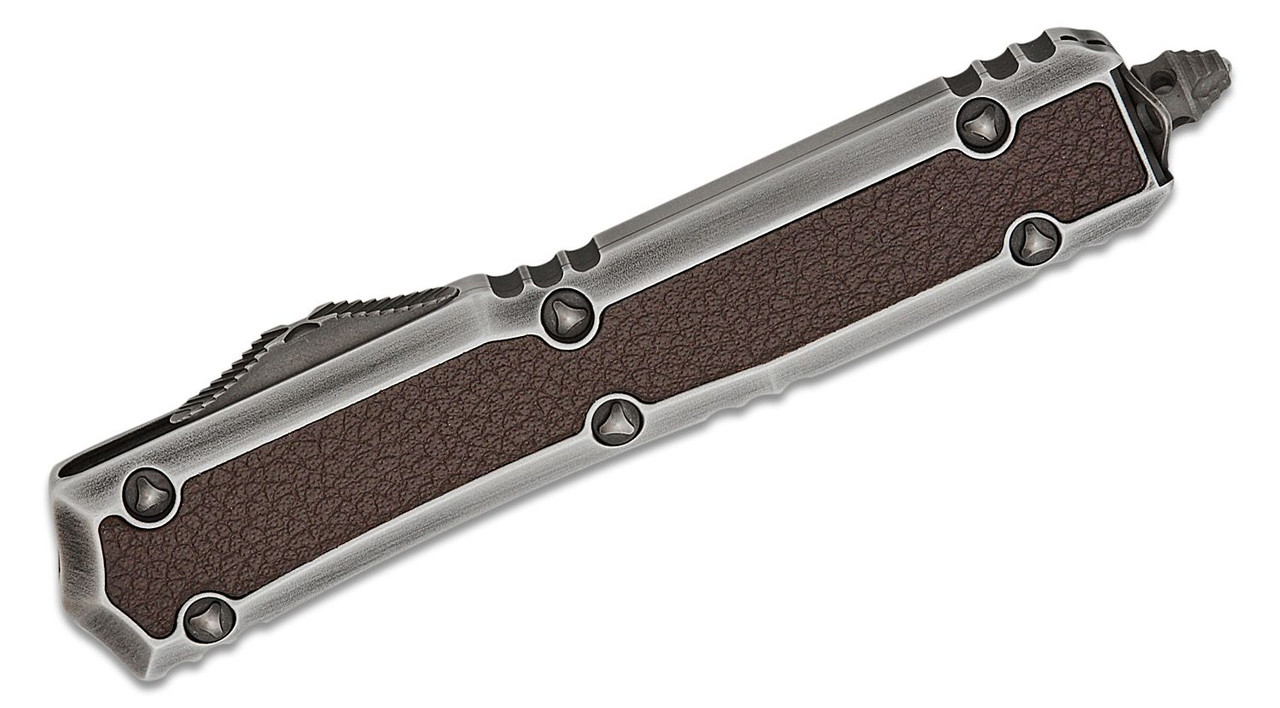 Microtech 206-1MD Makora D/E Leather Inlay