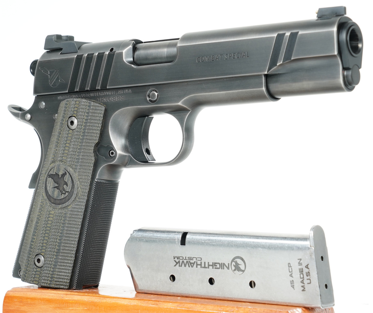 Nighthawk Custom Thunder Ranch 45 acp 1911 Smoke Nitride IOS