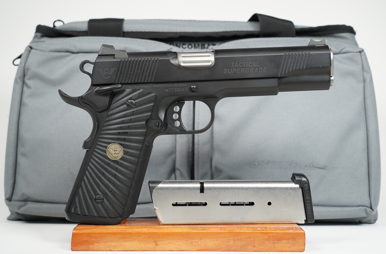 Wilson Combat Tactical Supergrade 45 acp 5 Inch **FREE S/H**