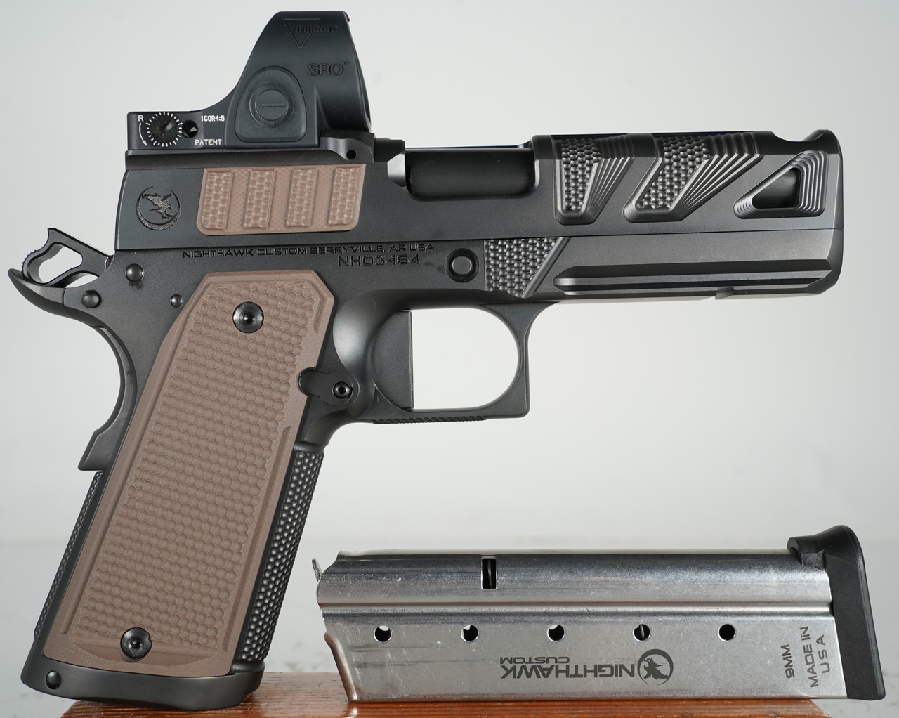 Nighthawk Custom Alpha Hawk Trijicon SRO 9mm - Only The Best Firearms