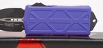 Microtech 157-1PU Exocet OTF Money Clip AUTO Knife 1.98" Black Double Edge Blade, Purple Aluminum Handles