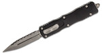 Microtech 227-12 Dirac Delta Stonewashed, BLK Handle