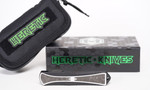 Heretic Knives Manticore X - Hand Ground Tanto w/Fat Carbon Inlay 