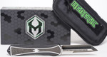 Heretic Knives Manticore X - Hand Ground Tanto w/Fat Carbon Inlay 