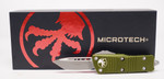 Microtech 240-10APOD Troodon Mini OTF AUTO Knife 1.99" Apocalyptic Tanto Blade, OD Green Aluminum Handles