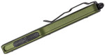 Microtech 148-1OD UTX-70 AUTO OTF Knife 2.41" Black Drop Point Plain Blade, OD Green Aluminum Handles