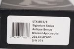 Microtech 231-13APABS UTX-85 Single Edge Antique Bronze