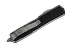 Microtech 206-10APS Makora D/E - Black Handle - Apocalyptic Blade - Signature Series
