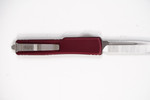 Microtech 148-4MR UTX-70 OTF AUTO Satin Standard Blade, Merlot Handle