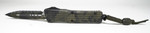 Microtech 142-3FROCS Combat Troodon Delta Frag OD Green Camo 3.8" OD Camo Dagger Serrated w/Lanyard
