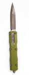 Microtech 225-13APOD Dirac Bronze Apocalyptic, OD Green Handle