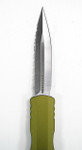 Microtech 225-6OD Dirac D/E Satin Serrated OD Green