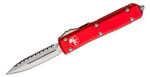 Microtech 122-12RD Ultratech Stonewash F/S RED