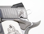 Colt Delta Elite Thor 10mm Silver Engraved Slide White Engraved Grips