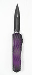 Microtech 1242-1PUX51S Cypher¬Æ II D/E Signature Series Purple X-51 Standard