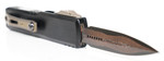 MARFIONE SELECT UTX-85 ETCHED COPPERMAI DAMASCUS – HEFTED BLACK AL HANDLE/BRONZED HARD CUT HARDWARE/BRONZE TI ACCENT (1232-16MS1)