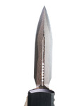MARFIONE SELECT UTX-85 ETCHED COPPERMAI DAMASCUS – HEFTED BLACK AL HANDLE/BRONZED HARD CUT HARDWARE/BRONZE TI ACCENT (1232-16MS1)
