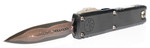 MARFIONE SELECT UTX-85 ETCHED COPPERMAI DAMASCUS – HEFTED BLACK AL HANDLE/BRONZED HARD CUT HARDWARE/BRONZE TI ACCENT (1232-16MS1)
