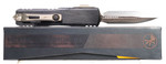 MARFIONE SELECT UTX-85 ETCHED COPPERMAI DAMASCUS ‚Äì HEFTED BLACK AL HANDLE/BRONZED HARD CUT HARDWARE/BRONZE TI ACCENT (1232-16MS1)