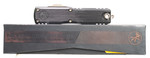 MARFIONE SELECT UTX-85 ETCHED COPPERMAI DAMASCUS – HEFTED BLACK AL HANDLE/BRONZED HARD CUT HARDWARE/BRONZE TI ACCENT (1232-16MS1)