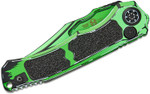 Heretic Knives H002-CS-TX Wraith Bowie Cel Shade Toxic Green