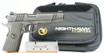 Nighthawk Custom Thunder Ranch 45 acp 1911 Smoke Nitride IOS **FREE S/H**