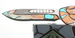 Heretic Knives H408-CS-SHIP Hydra V4 Cel Shade Shipwreck