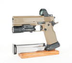 Vudoo Gun Works Priest FDE with Surefire & SRO **FREE S/H**