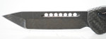 Heretic Custom Hydra Tanto DLC Vegas Forge Reptillian Damascus Blade w/ Carbon Fiber Chassis (BSTX26002)